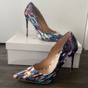 Steve Madden “Vala” Multi Color Heels